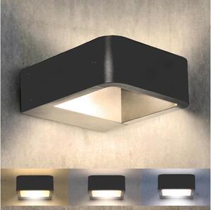 Aplică LED de exterior Brilagi BARI LED/7W/230V 3000/4000/6000K antracit IP54