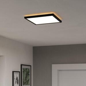 Eglo 901442-LED Plafonieră baie ROVITO 13,4W/230V 29x29cm IP44 negru