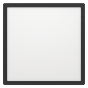 Eglo 901442-LED Plafonieră baie ROVITO 13,4W/230V 29x29cm IP44 negru