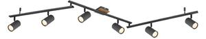 Spot Globo 57910-6G ROBBY 6xGU10/35W/230V antracit