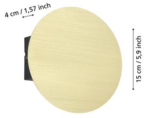 Aplică LED Eglo 901201 TALAMELLO LED/4W/230V 3000K auriu