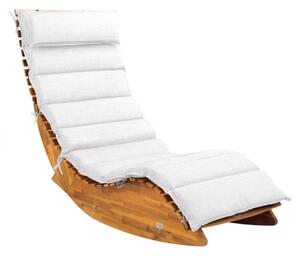 Detex Saltea pentru șezlong pentru saună BALI, 58x7x194cm, bej