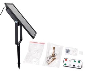 Bandă LED RGB solară dimabilă LED/10W/3,2V 10 m IP65 + telecomandă