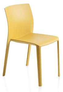 Scaun lemn masiv monobloc cu 4 picioare fara brate