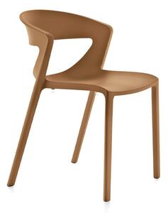 Kicca One – Scaun monobloc cu 4 picioare, din polipropilena armata