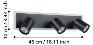 Eglo 901636 - Spot LED RIMBOCCHI LED/20W/230V negru