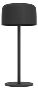 Eglo 901889 - Lampă de masă solară LED ROCCANOVA LED/2,8W/3,7V IP44 neagră