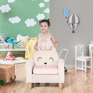SCRC3 - Mini fotoliu, 53 cm, scaun, scaunel, divan Copii 3-5 ani - Roz