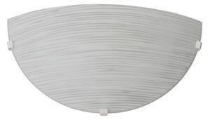 Aplică Klausen Noe D300-2 Simplicity Albă 15x30x8.5cm 1xE27 Corp Iluminat Perete Modern Clasic pentru Hol Dormitor Living Design Elegant Durabil