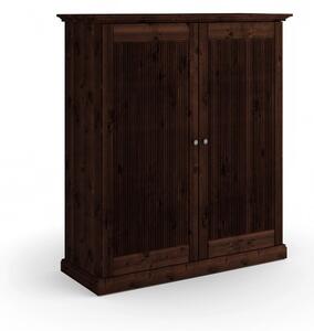 Bufet lemn masiv 2 usi Rosalia, 129 × 54 × 147 cm