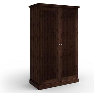 Dulap lemn masiv 2 usi Rosalia, 129 × 63 × 213 cm