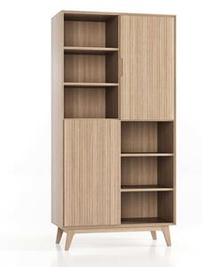 Etajera lemn masiv Brooklyn 85 х 45 х 198 cm