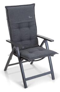 Blumfeldt Coburg, pernă, pernă pentru fotoliu, spătar înalt, pernă scaun de grădină, poliester, 53 × 117 × 9 cm, 6 x pernă bancă