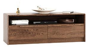 Comodă TV lemn masiv Bordo, 140 × 48 × 51 cm