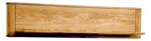 Polita lemn masiv Moon Stejar, 143 × 23 × 31 cm