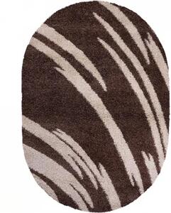 Covor Modern, Fantasy 12501, Maro, Oval, Diverse Dimensiuni, 2550 gr mp