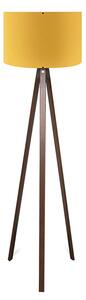 Lampa De Podea Tesally Galben-Nuc 38x140 cm