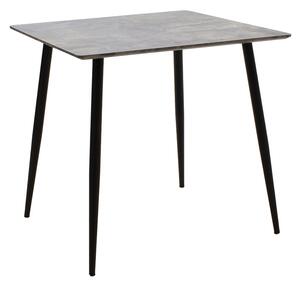 Masa Bucatarie/Dining Kammaro Gri-Negru 70x70 Cm