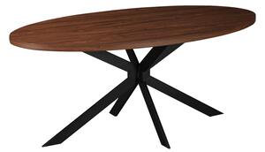 Masa Bucatarie/Dining Domingo MDF Nuc 180x90 Cm
