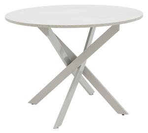 Masa Bucatarie/Dining Damark MDF Gri Diametru 100 Cm