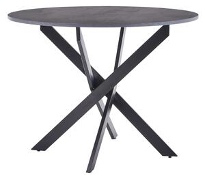 Masa Bucatarie/Dining Damark MDF Gri Diametru 100 Cm