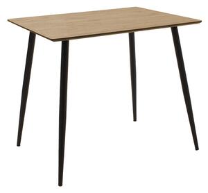Masa Bucatarie/Dining Kammaro Stejar Sonoma-Negru 70x70 Cm