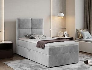Pat lemn masiv BoxSpring Rivia 90x200 Material Paros 05 Mobarta