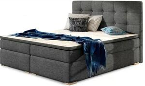 Pat lemn masiv BoxSpring Inez 160X200 Material Sawana 05 Mobarta