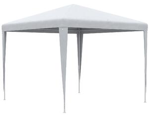 Outsunny Foisor de Grădină 3x3 Impermeabil pentru Petreceri Cadru Oțel Exterior Interior 2.7x2.7m Alb | Aosom Romania
