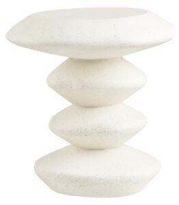 Măsuță auxiliară rotundă din piatră ø 36 cm Blackburn – House Nordic