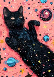 Ilustrație Candy Cat the Star II, Justyna Jaszke