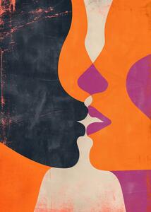 Ilustrație The Kiss, Andreas Magnusson