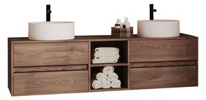Set lemn masiv Mobilier Baie Suspendat Noce 2 Lavoare