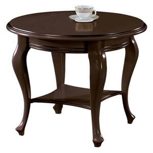 Masuta lemn masiv nuc de Cafea Vanessa /Crem