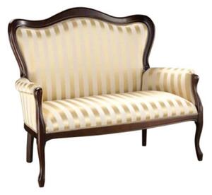 Canapea lemn masiv Weston, 124 × 74 × 107 cm