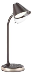 Immax 08971L - Lampă de birou LED reglabilă FINCH LED/9W/12/230V maro/auriu