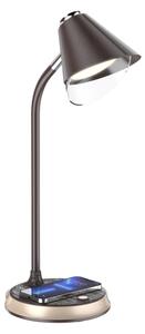 Immax 08971L - Lampă de birou LED reglabilă FINCH LED/9W/12/230V maro/auriu