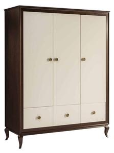 Dulap lemn masiv Nicola 3 Usi, 156 × 61,5 × 203,5 cm