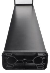 Lampă LED solară cu senzor Solight WO7202 PALERMO LED/5W/2000mAh IP54 negru
