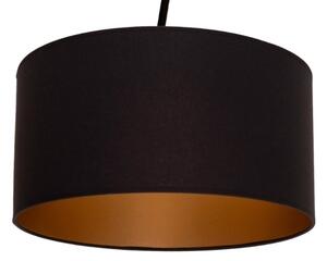Lustru LED aplicat reglabil VENICE 1xE27/60W/230V negru/auriu