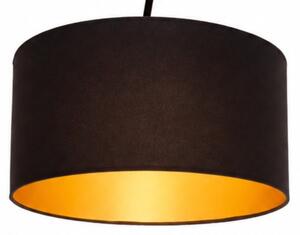 Lustru LED aplicat reglabil VENICE 1xE27/60W/230V negru/auriu