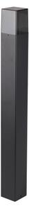 Lampă de exterior 1xE27/40W/230V IP44 80 cm neagră/fumurie