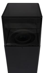 Lampă de exterior 1xE27/40W/230V IP44 80 cm neagră/fumurie
