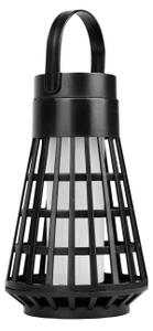 Lampă solară LED cu senzor 2-în-1 LED/1W/3,7V IP54 300 mAh neagră