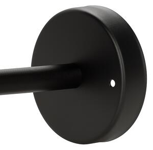 Lampă de perete de exterior 1xE27/60W/230V IP44 negru/maro fumuriu
