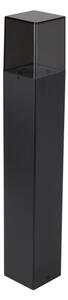 Lampă de exterior 1xE27/40W/230V IP44 50 cm neagră/fumurie