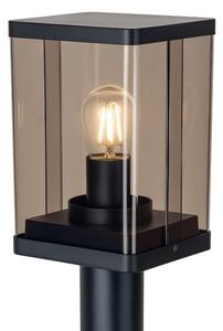 Lampă de exterior 1xE27/60W/230V IP44 negru/maro fumuriu