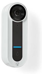 Nedis WIFICDP40CWT - Sonerie video wireless Full HD 1536p Wi-Fi IP65