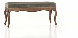 Băncuță lemn masiv, 113 × 43 × 52 cm