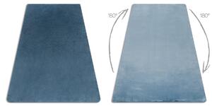 Covor modern de spălat POSH shaggy albastru, antiderapant, gros